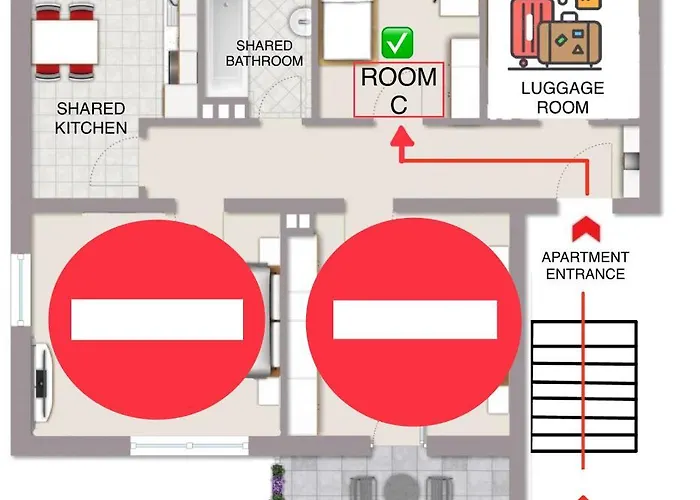 Your Private Bedroom Near Station Perfect For Solo Travelers * Coblenza